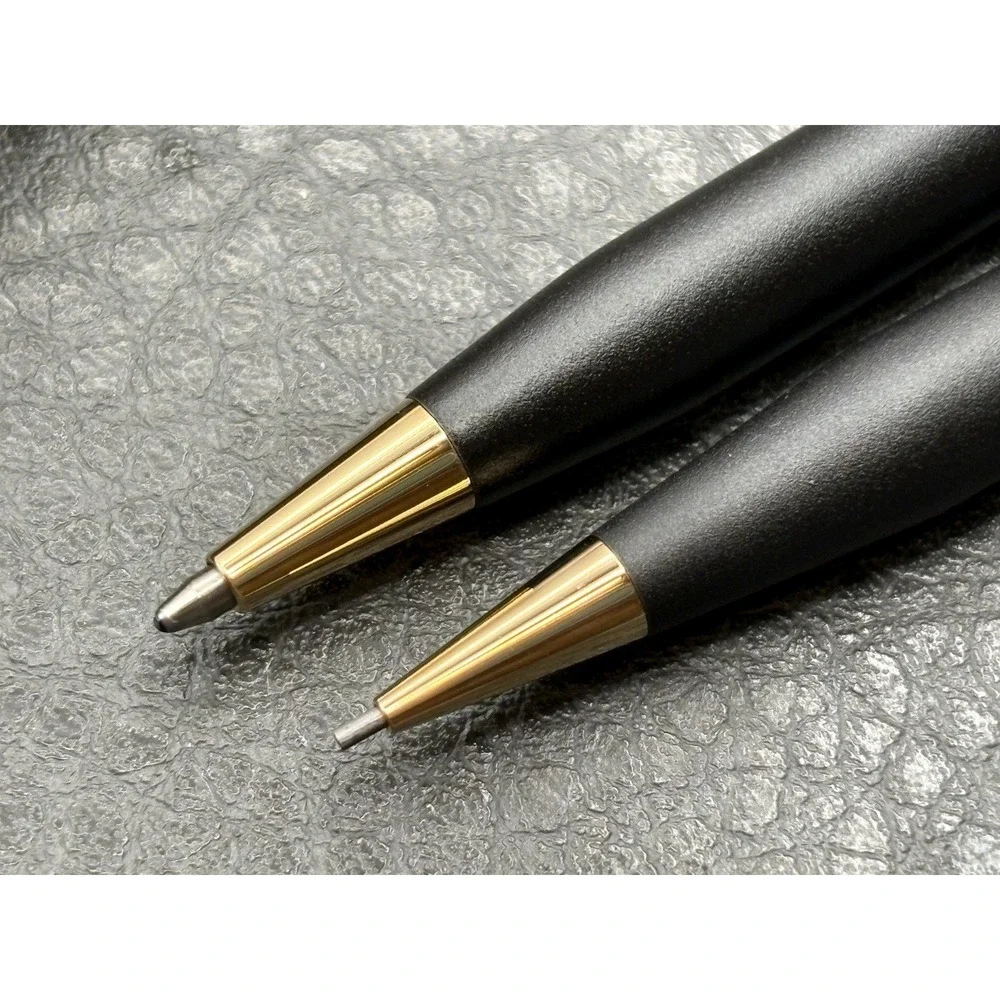 Cross 3M Olympics Black & Gold Tone Ballpoint Pen Pencil Set Original Box